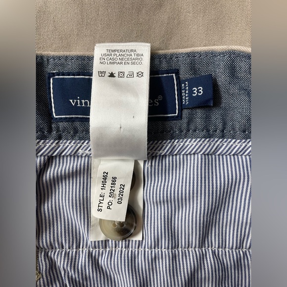 Vineyard Vines Men Chino Shorts Size 33 - Picture 7 of 7